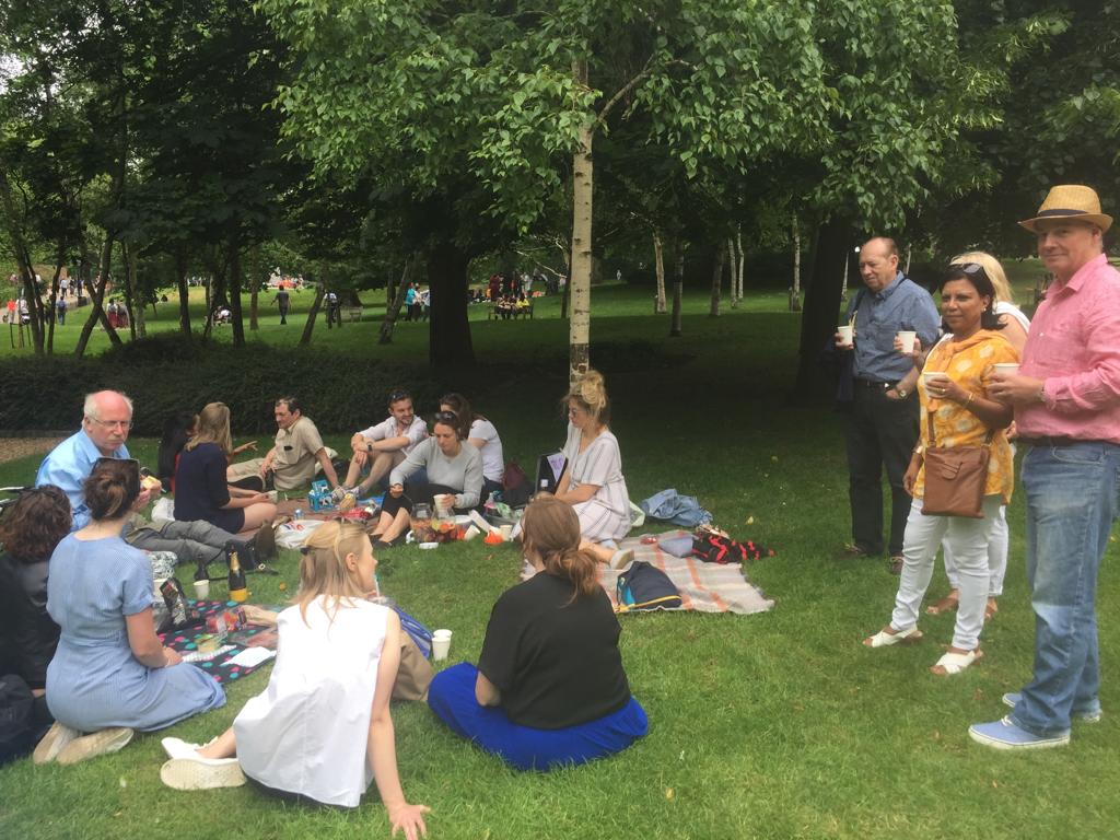 Trinity College Dublin Association London Pimms Picnic in Hyde Park 2019