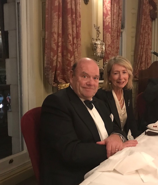 paul mcguiness former manager u2 trinity college dublin tcd association london joint dinner 2019 lucy o'sullivan